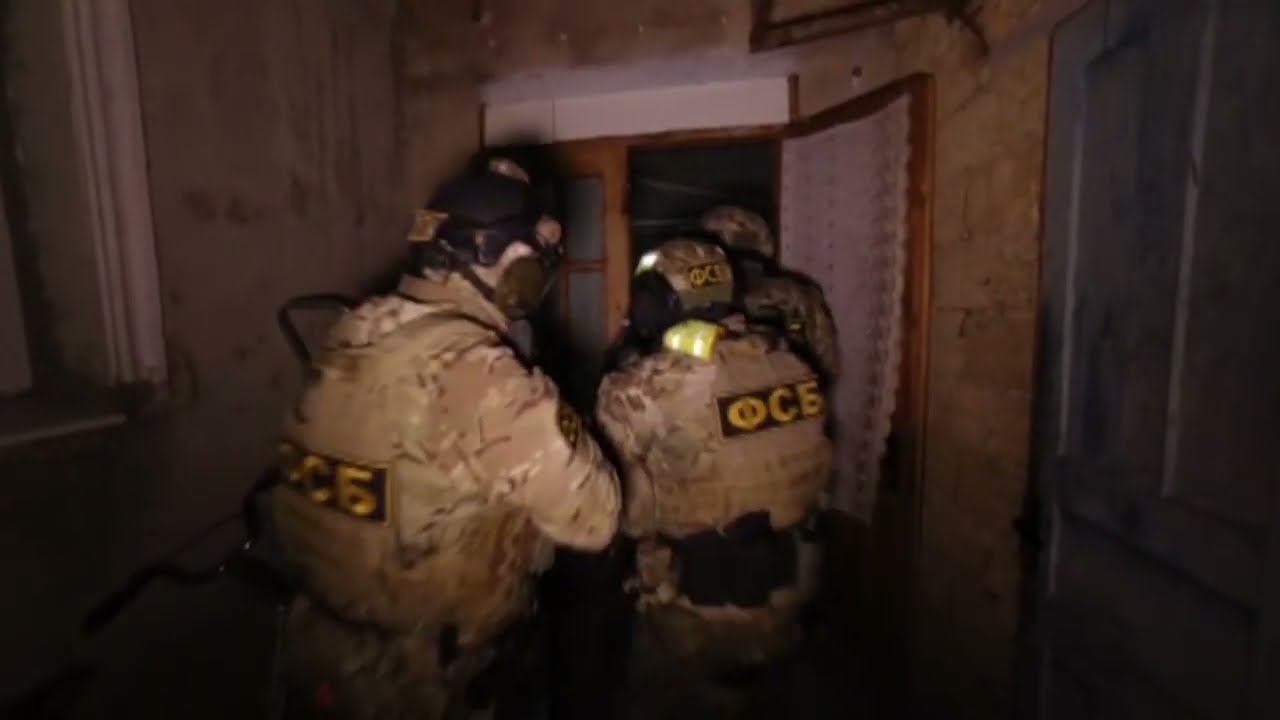 Разгром ячейки МТО в Крыму смотреть онлайн