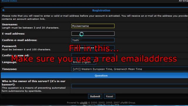 How does one register on a phpBB forum смотреть онлайн