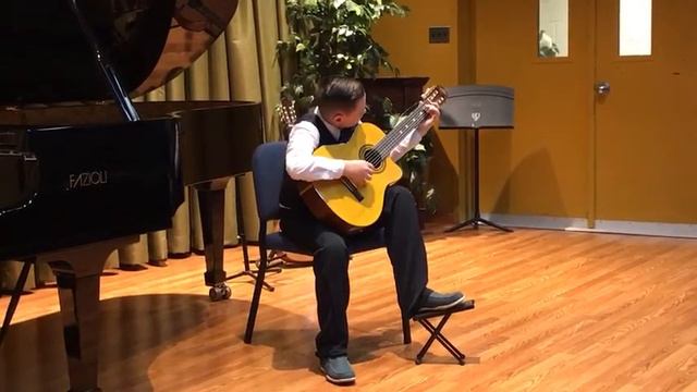 Waves of Spain -Yevgeniy Shilin performed by Wyatt Schroeck, Virtuoso Music School, WV смотреть онлайн