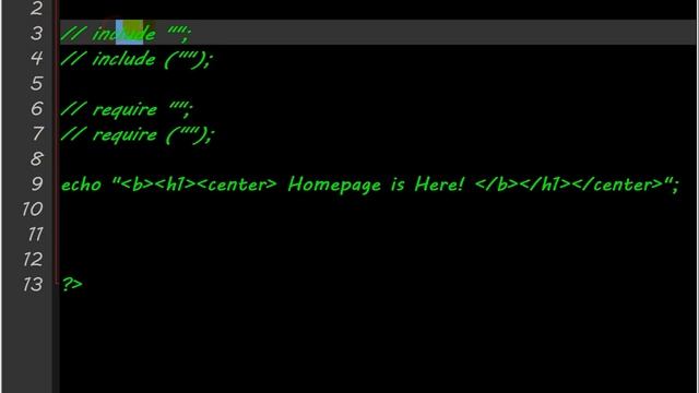 PHP ~~ İnclude & Require Komutlarıyla Dahil Etme смотреть онлайн