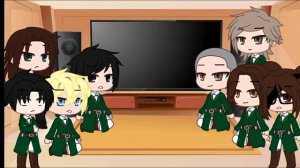 Aot react to Mikasa brother [1/1]