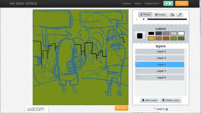 Let's draw... comics! #21 - Giant Mutant Defence Squad смотреть онлайн
