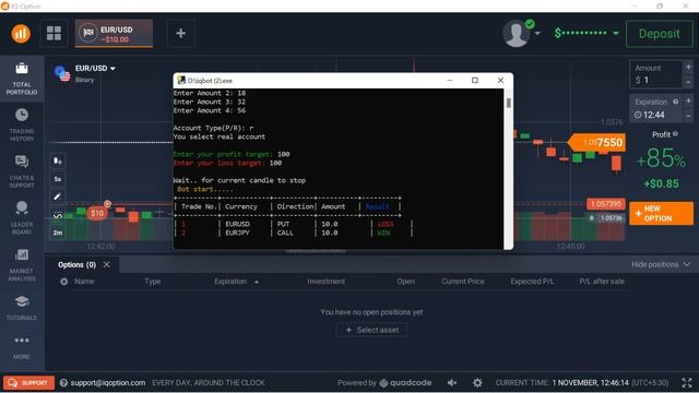 Auto trading bot magic: 4-step compounding to grow $10 to $100 on iq option ?? смотреть онлайн