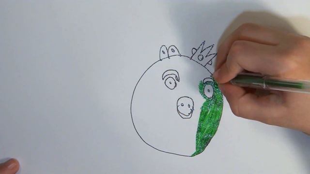 Рисуем персонажей из Angry birds/ draw angry birds смотреть онлайн
