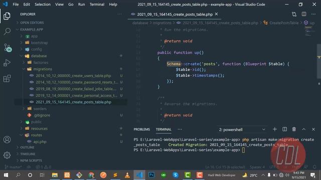(13) What is Migration | Laravel Migrations | Why use them | How to Generate смотреть онлайн