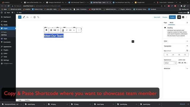 How To Create Team Page in WordPress With Free Plugin смотреть онлайн