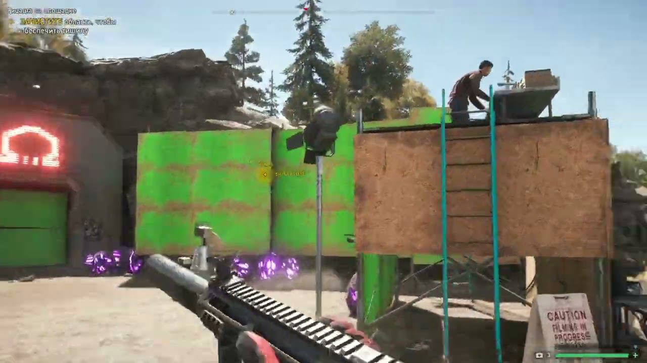 Far Cry 5 - 102 часть Доп. задание Тишина на площадке смотреть онлайн