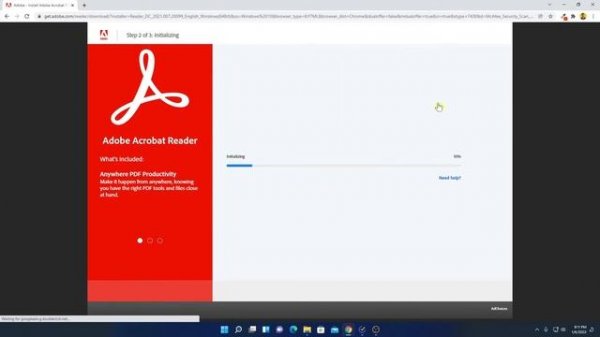 How to Install Adobe Acrobat Reader DC on Windows 11