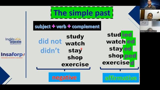 Ingles Corporativo- Session 9 - Simple past statements; regular verbs смотреть онлайн