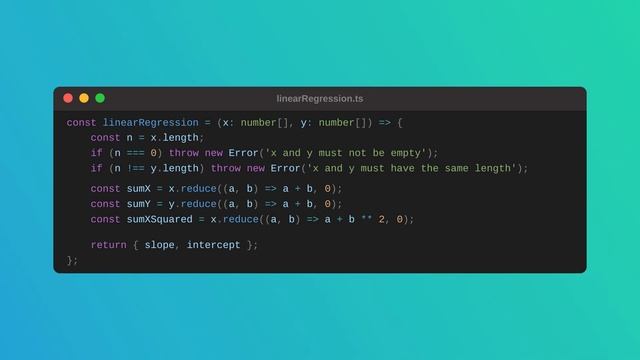 TypeScript || Implementing Linear Regression from scratch смотреть онлайн