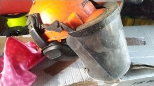 Защита лица при покосе