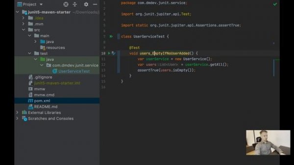 JUnit 5. 3. Аннотация @Test. Assertions