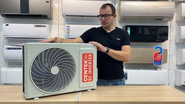 Обзор на сплит систему CENTEK серия K. смотреть онлайн