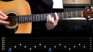 Папин Олимпос - Темно-оранжевый закат | Разбор песни на гитаре | Табы, аккорды и бой