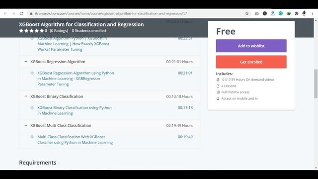 XGBoost Machine Learning Algorithm for Classification and Regression | Free Online Courses смотреть онлайн