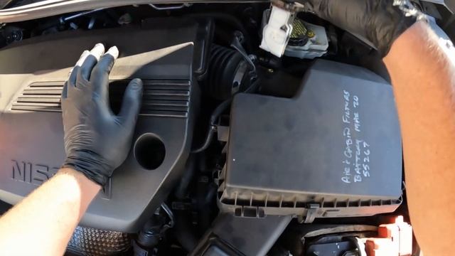 Nissan Altima Mass Air Flow Sensor Replacement P0101