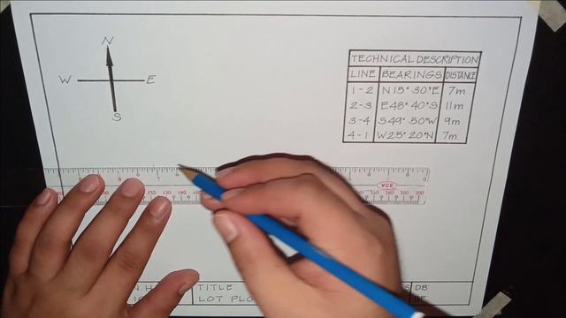 HOW TO PLOT THE BEARINGS OR SITE COORDINATES USING A PROTRACTOR смотреть онлайн