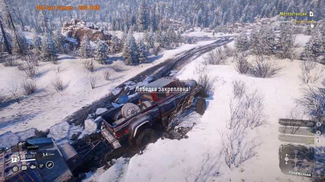 SnowRunner. Хард режим. Амур (Россия). Часть 6 смотреть онлайн