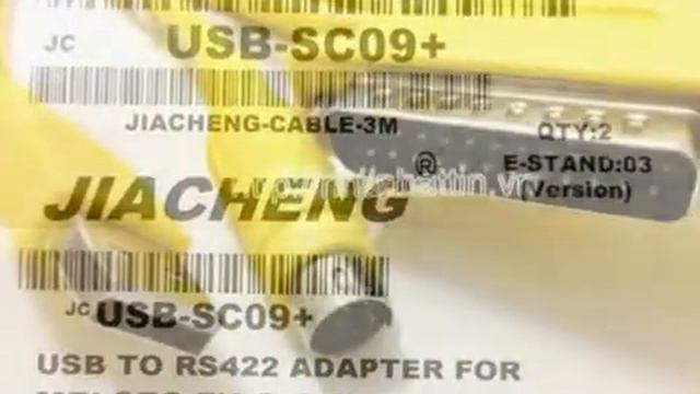 Cáp lập trình Mitsubishi PLC USB-SC09+ USB to RS422 Adapter for MELSEC FX & A PLC смотреть онлайн