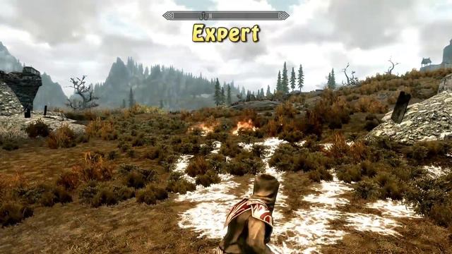 Skyrim - All destruction spells смотреть онлайн