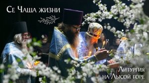Се Чаша жизни. Литургия на Лысой горе. 18 мая 2022 года
