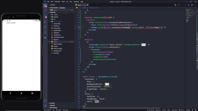 FAZENDO CAROUSEL NO REACT NATIVE смотреть онлайн