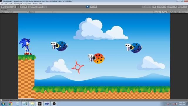 Auto Targeting in Unity C# - Sonic Game Homing Dash Attack смотреть онлайн
