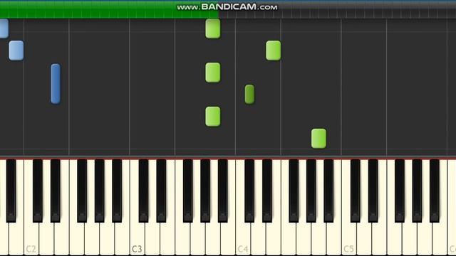 The Ambience - Granny Horror Game Music Soundtrack Piano Synthesia Tutorial - Part 2 смотреть онлайн