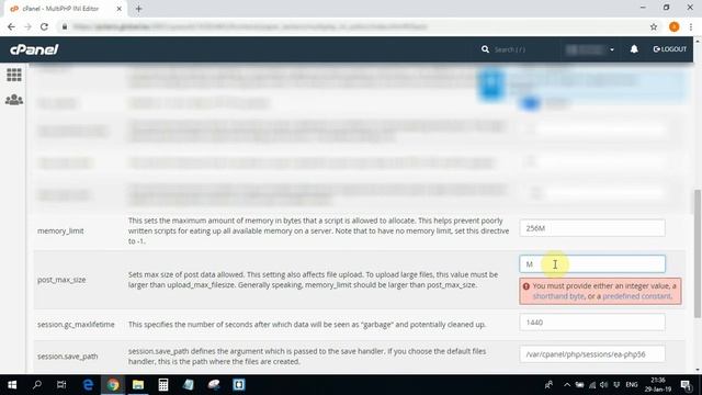 Wordpress upload_max_filesize error - How to fix it in under 90 seconds (CPanel) смотреть онлайн