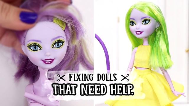 Fixing Dolls That Need Help #3: "The Mystery Doll" смотреть онлайн