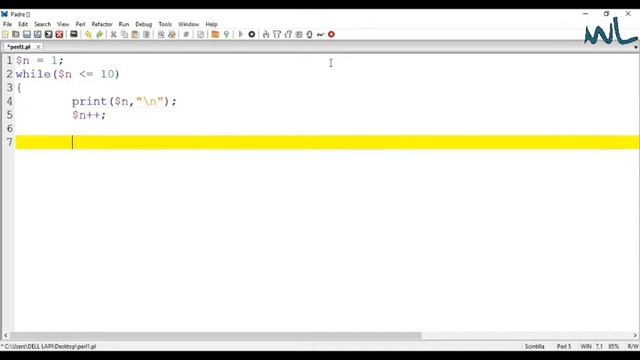 Perl programming language (Easy explanation of while loop & Array) | Tutorial 4 смотреть онлайн