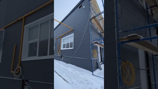 Что за сайдинг ? Монтаж в мороз. смотреть онлайн