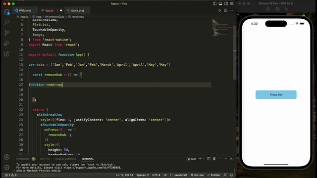 How to Remove duplicates from an array смотреть онлайн