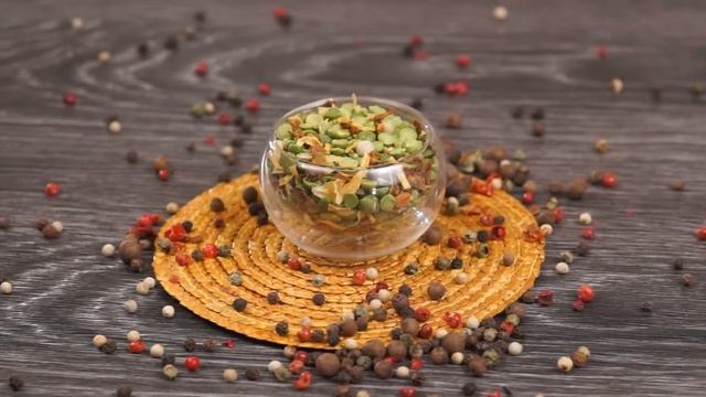 Суп-пюре из гороха с карри Yelli смотреть онлайн