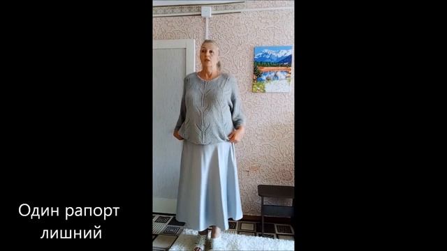 Связала изделие (джемпер, кофта) красивым ажурным узором по фото... Вязание спицами смотреть онлайн