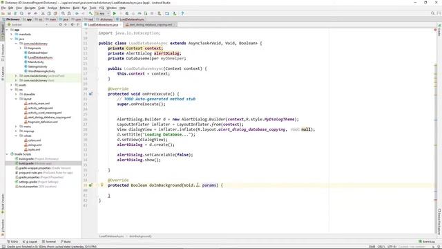 #11 Creating Async Task for Copying Database in The Background Android App Development смотреть онлайн