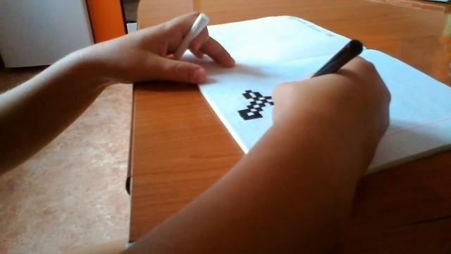 Урок рисование как рисовать пиксель арт майнкрафт(железный меч:-) смотреть онлайн