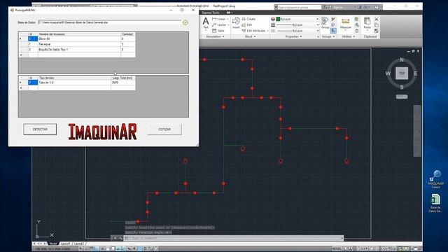 IMAQUINAR - Análisis automatizado de AutoCAD y exportar a planilla Excel смотреть онлайн