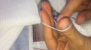 Как сделать петельку на полотенце очень легко и быстро  | Irinochka HandMade