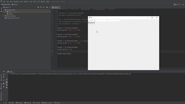 Taschenrechner selbst programmieren (Python Projekt) смотреть онлайн