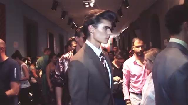 Versace Men's Spring/Summer 2013 | Backstage