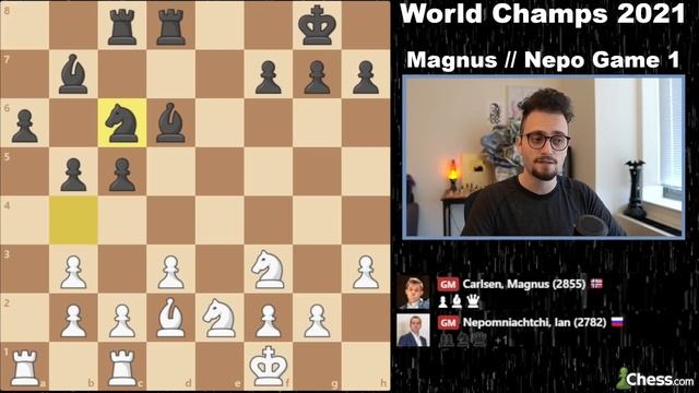 2021 World Chess Championship GAME 1! смотреть онлайн