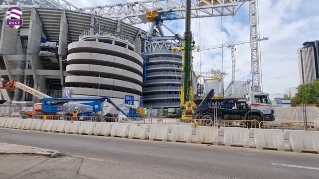 ?OPERACIÓN CÉSPED [31 JULIO] ?Obras del Santiago Bernabéu ? Nuevo Estadio del REAL MADRID смотреть онлайн