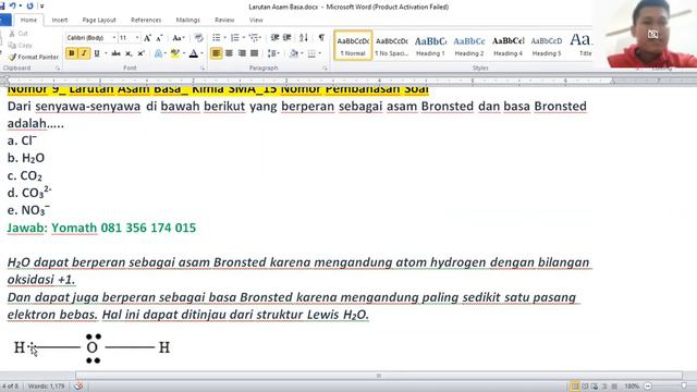 Hitunglah pH larutan jika 17,1 gram Ba(OH)2 dilarutkan dalam air sehingga volume larutan menjadi 50 смотреть онлайн