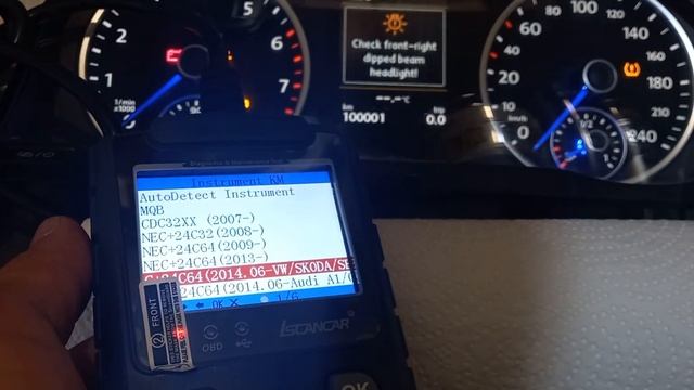 VW Tiguan 2.0TSI 4motion DSG7 - swap cluster смотреть онлайн
