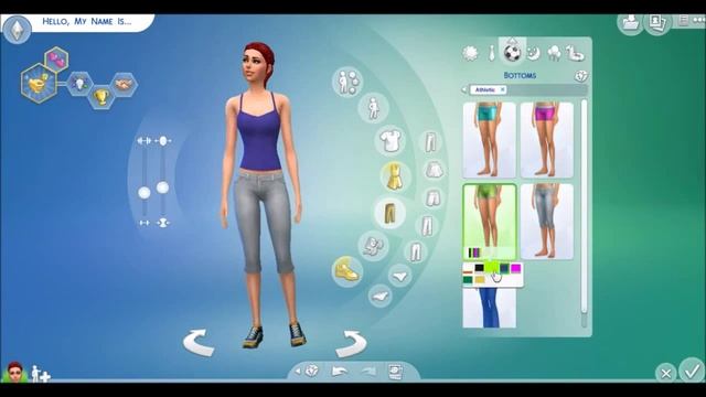 Sims 4 CAS- Spring смотреть онлайн