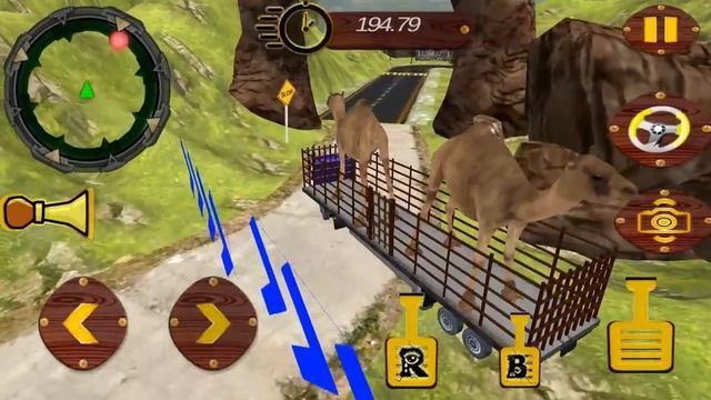 ► Zoo Animals Transport - Off-road Animal Truck Simulator 2018 Animal Cargo Truck Simulator смотреть онлайн