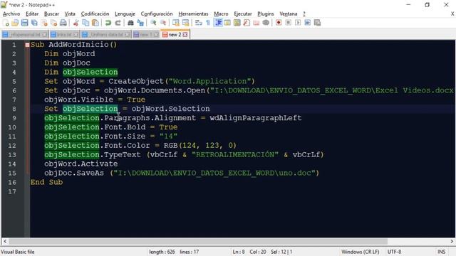 Escribir en un documento existente de Word desde Excel con VBA смотреть онлайн