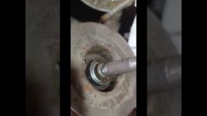 Демонтаж подшипников на стиральной машине Candy smart touch Grand Vita