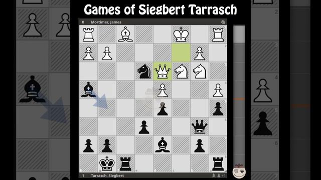 Mortimer, James - Tarrasch, Siegbert || Manchester 1890 @chessbuddies 🔴 #SiegbertTarrasch смотреть онлайн